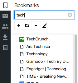 Vivaldi Bookmarks