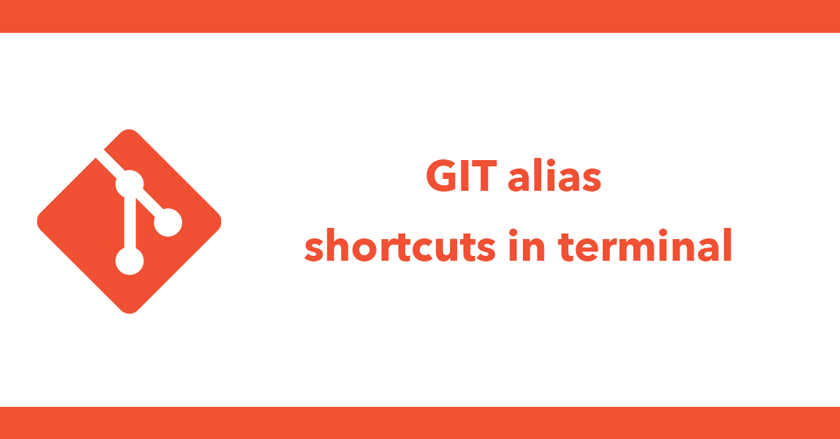 GIT alias shortcuts in terminal