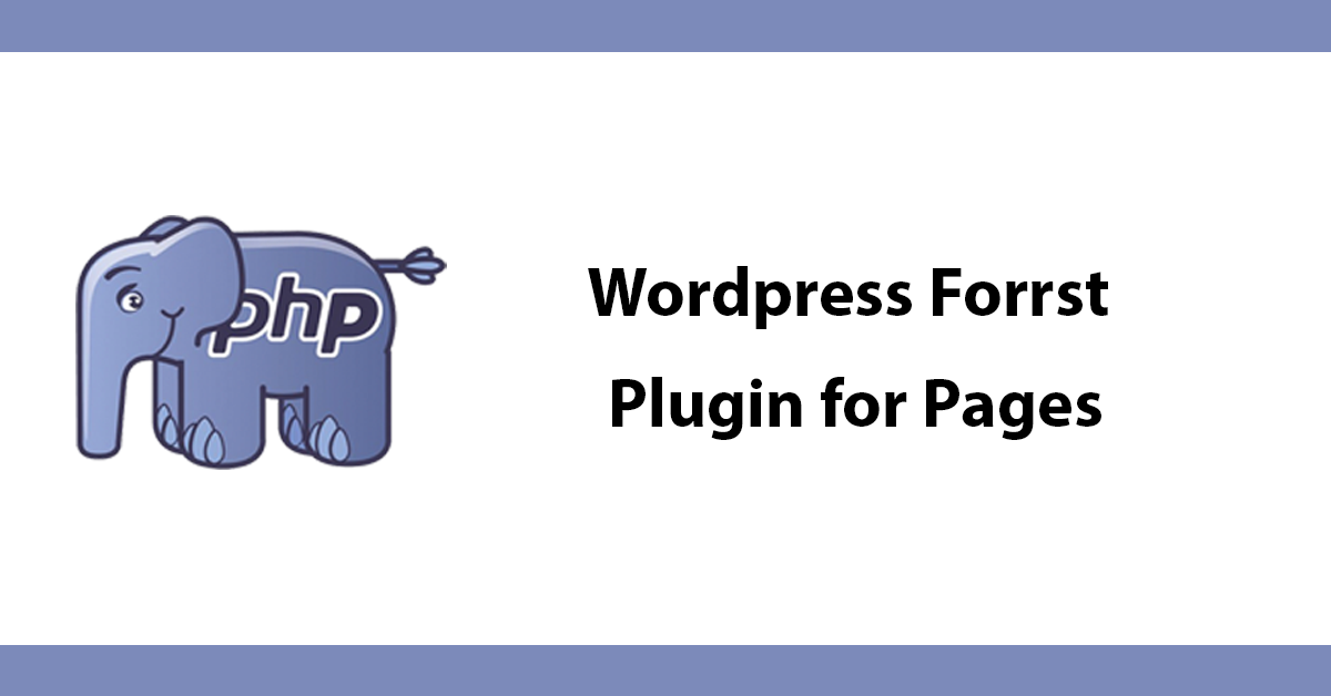 Wordpress Forrst Plugin for Pages