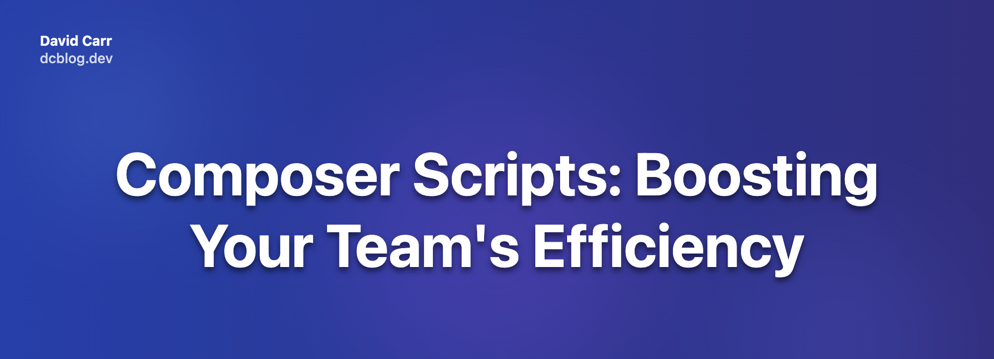 Composer Scripts: Boosting Your Team's Efficiency